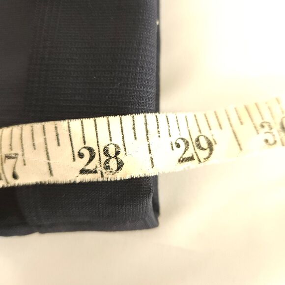 Brooks Brothers Mens 40x28 Navy Blue Italy Wool Pleated Cuffed Dress Pants - Picture 6 of 6